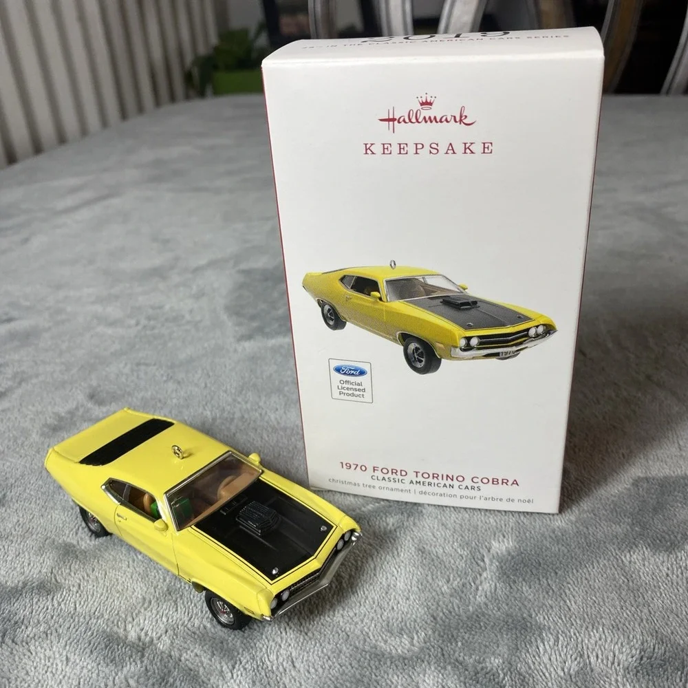 Ford Torino Cobra 1970 Classic American Cars 2019 Hallmark Keepsake With Box
